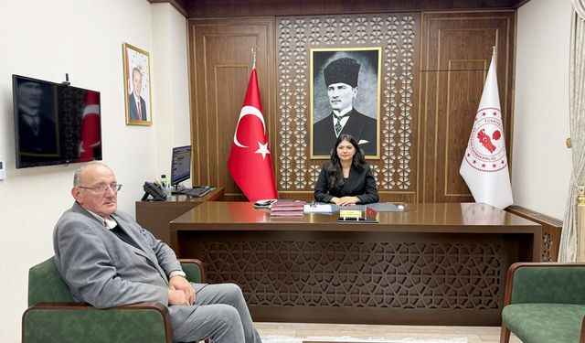 Şalpazarı’nın ilk kadın kaymakamı görevine başladı