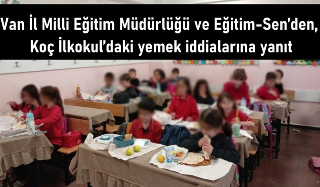 "Öğrencilere yemek verilmedi!” iddiasına okuldan cevap