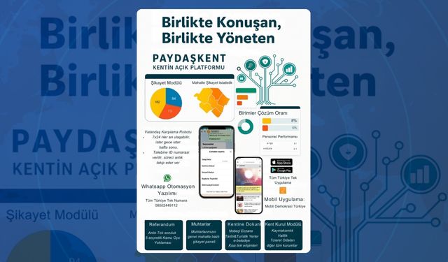 Paydaşkent ile mobil demokrasi dönemi başlıyor