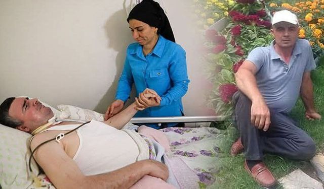 Beynine pıhtı atan bahçıvan yeniden ayağa kalkmak istiyor