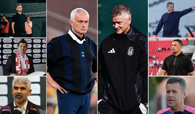 Teknik direktör kıyımı sürüyor: 10 haftada 8 kulüp değişikliğe gitti!