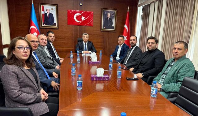 Beypazarı Ticaret Odası Yönetimi Bakü'ye gitti