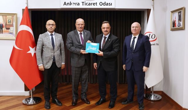 TİMBİR’den ATO Başkanı Gürsel Baran’a ziyaret