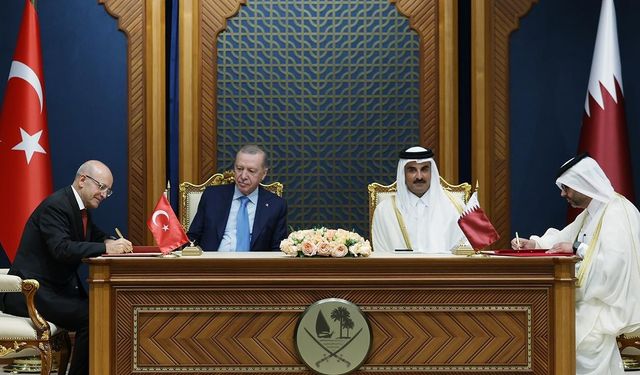 Türkiye ve Katar arasında çok sayıda anlaşmaya imza atıldı