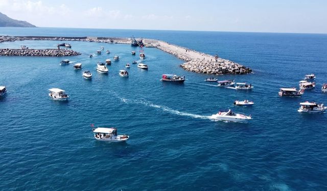 Hatay’dan Sumud Filosu’na selam: Konacık Limanı’nda destek etkinliği