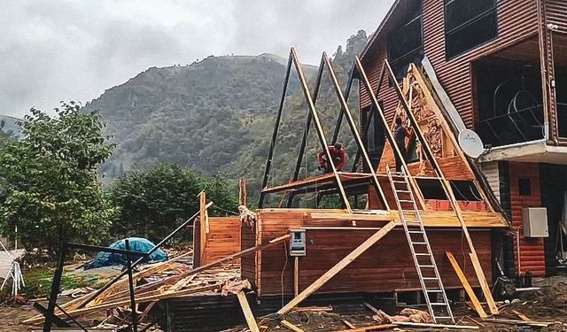 Fırtına Vadisi’ndeki izinsiz ve taşkın riski altındaki yapılar tek tek kaldırılıyor