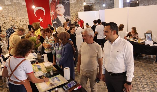 6. Uluslararası Finike Suluboya festivali başladı