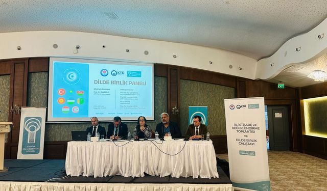 Trabzon'da "Dilde Birlik" vurgusu: Önemi ve ortak alfabe masaya yatırıldı