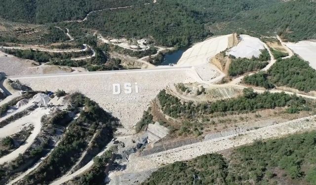 Yatağan Girme Barajı’nda su tutulmaya başlandı