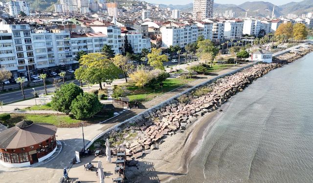 Fatsa Atatürk Parkı’nda çalışmalar tam gaz