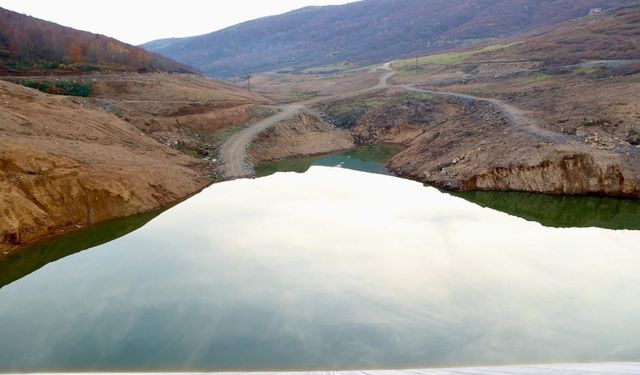 Korgan Barajı’nda su tutumuna başlandı