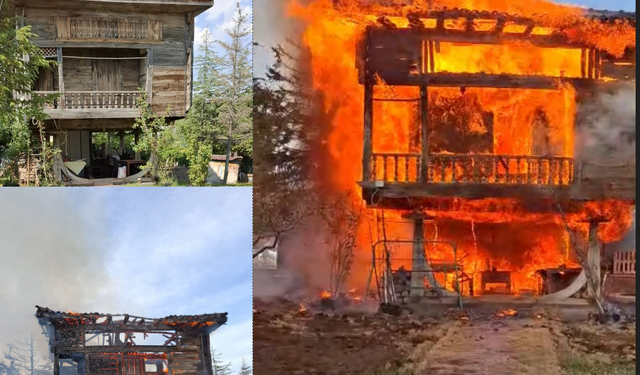 Gazeteci Osman Yazıcı’nın 200 yıllık yarihi Serender kül oldu