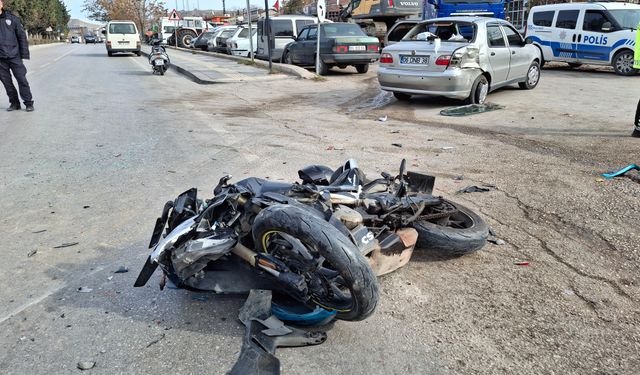 Beypazarı ilçesinde trafik kazası: 1 yaralı