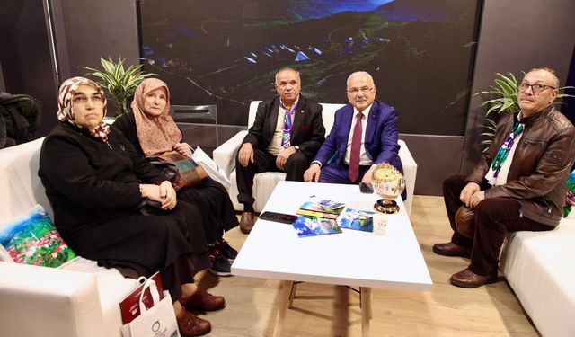 Ordu Büyükşehir Belediyesi standına yoğun ilgi