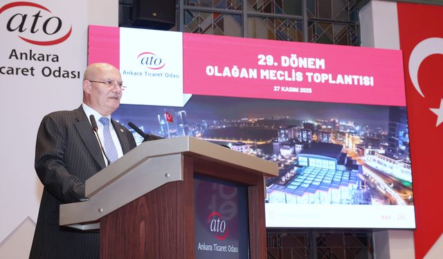 ATO Başkanı Baran, ATO Meclis toplantısında ekonomiye ilişkin değerlendirmelerde bulundu