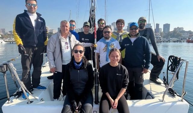 Trabzon Akyazı yelken kulübü kendi sınıfında 4.cü oldu