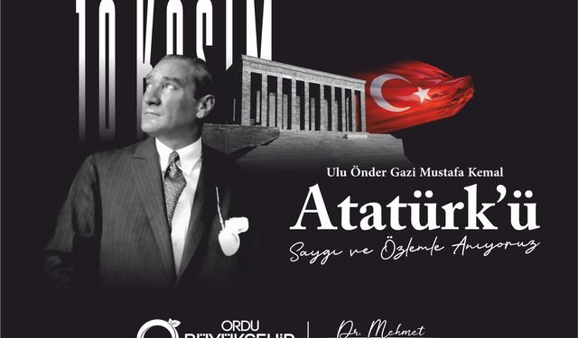 Başkan Güler'den 10 Kasım Atatürk'ü Anma Günü mesajı