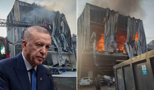 Cumhurbaşkanı Erdoğan: “Depo yangınıyla ilgili soruşturma başlatıldı”