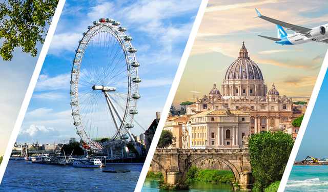 AJet ile yurt dışı seyahati 9 dolar