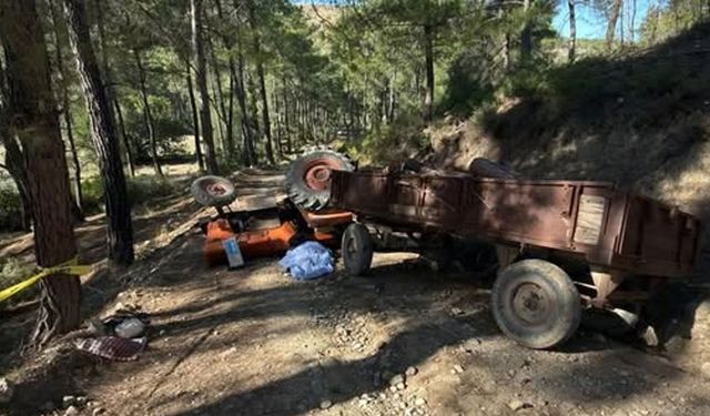 Serik’te traktör kazası: 61 yaşındaki sürücü hayatını kaybetti