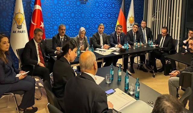 AK Parti Almanya Temsilciliği’nde Ezidi toplumu ile önemli buluşma