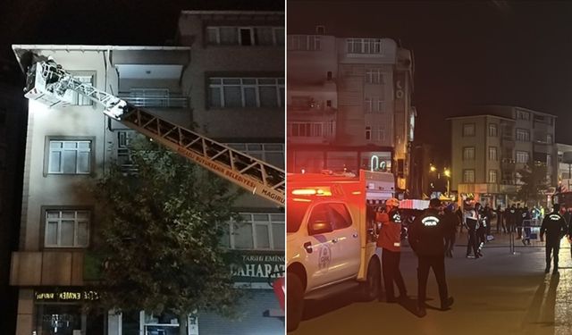 Gebze’de yıkılan binanın yanındaki binada çatlaklar oluştu: 3 bina boşaltıldı