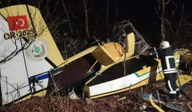 Hırvatistan’da acı haber: OGM’ye ait yangın söndürme uçağı düştü, 1 pilot şehit oldu!