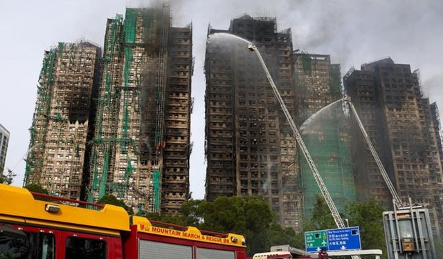 Hong Kong’da yangın faciasında ölü sayısı 55 oldu