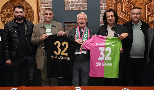 Başkan Başdeğirmen, ISBAŞ Isparta 32 spor ile bir araya geldi