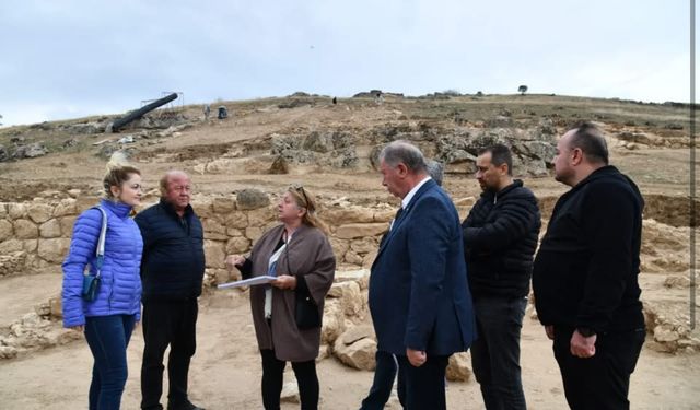 ITSO’dan Seleukeia Sidera Antik kenti’ne destek