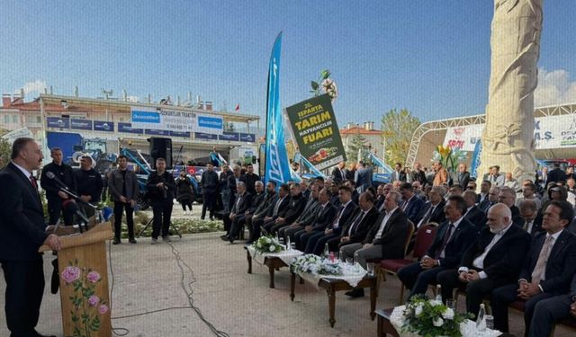 Isparta’da üreticiyle teknoloji aynı çatıda buluştu