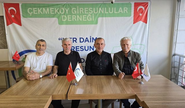 TİRDEF’ten Çekmeköy Giresunlular Derneği’ne ziyaret