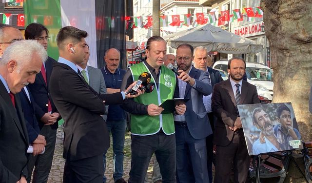 Sarıyerli esnaflar bir günlük kazancını Gazze’ye bağışlıyor