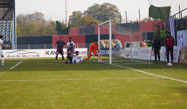 Düzcespor ve Kdz. Ereğli Belediyespor puanları paylaştı