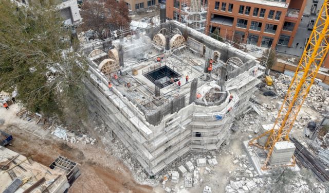 Malatya’da tarihi “Teze Cami” yeniden yükseliyor