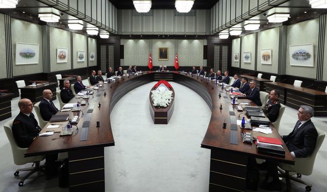 Milli Güvenlik Kurulu, Cumhurbaşkanı Erdoğan başkanlığında toplandı