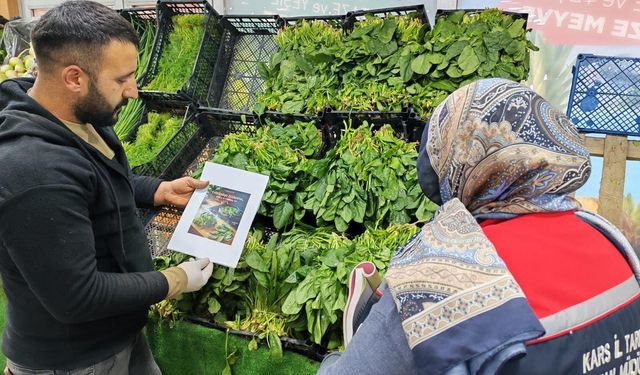 Kars İl Tarım Müdürlüğü’nden ıspanak uyarısı
