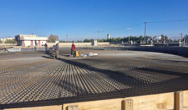 OSB’de 1. Kademe Atıksu Arıtma Tesisi inşaatı hızla sürüyor