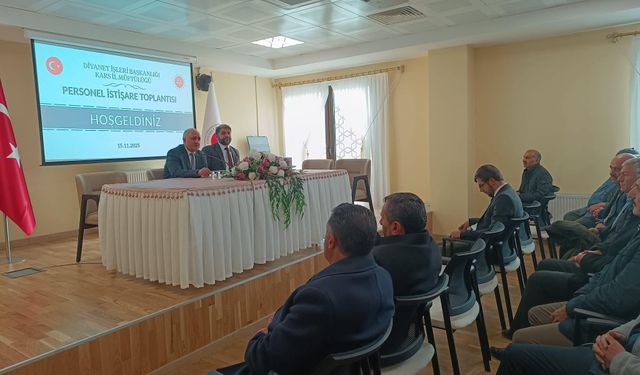 Kasım ayı “Personel İstişare ve Bilgilendirme Toplantısı” gerçekleştirildi