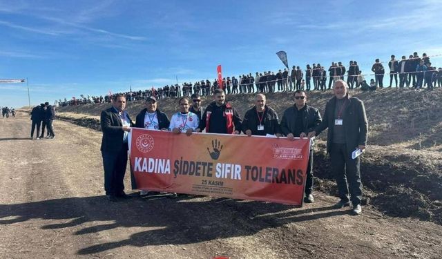Cirit Alanında 'Kadına Şiddete Sıfır Tolerans' Mesajı Verildi