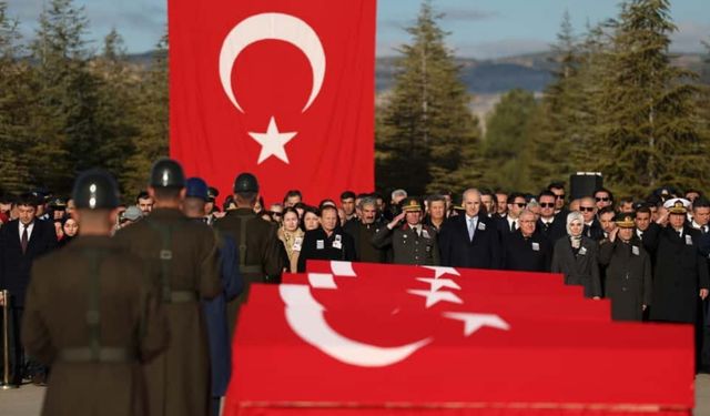 Şehit olan 20 kahraman askerimiz memleketlerine uğurlandı