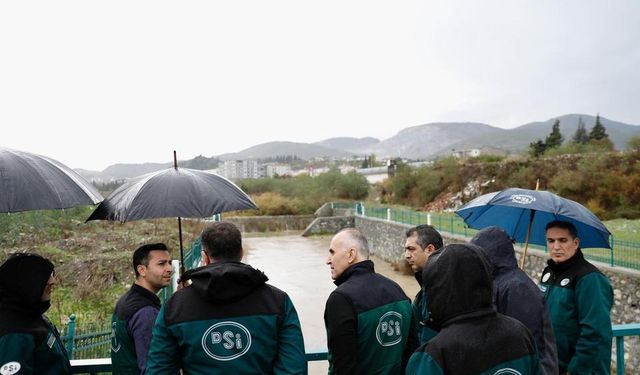 DSİ Söke’deki Kisir ve Söke Çayı’nı inceledi
