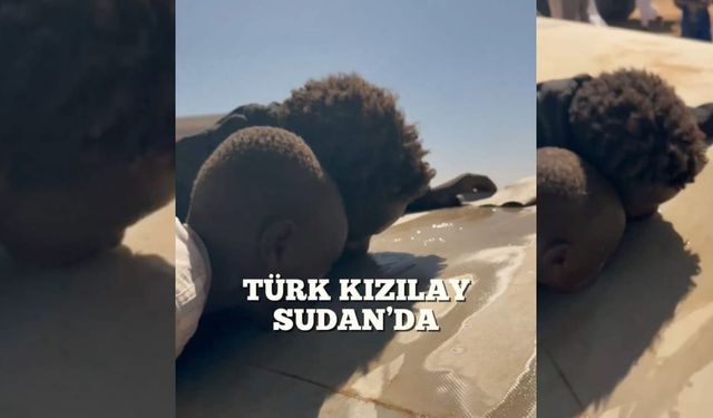 Kızılay’ın Sudan paylaşımındaki görüntüler tepki çekti