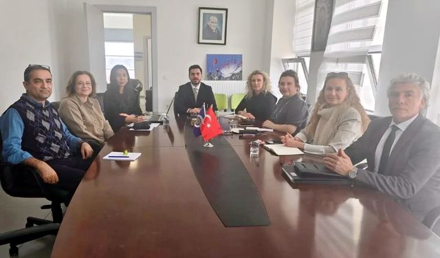 Beypazarı M.Y.O, müdürü başkanlığında toplantı düzenledi