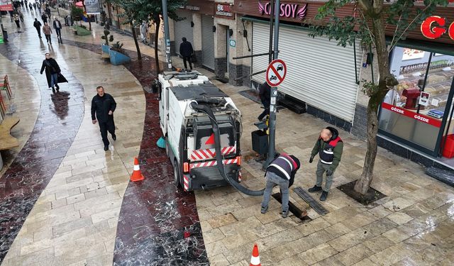 Ordu'da mazgallar bir bir temizleniyor
