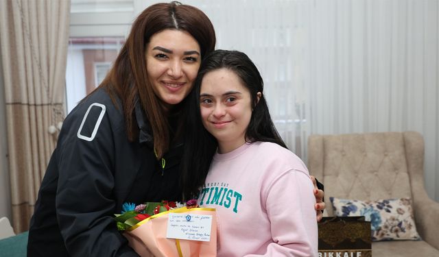 Kırıkkale’de İrem’e yürek ısıtan ziyaret