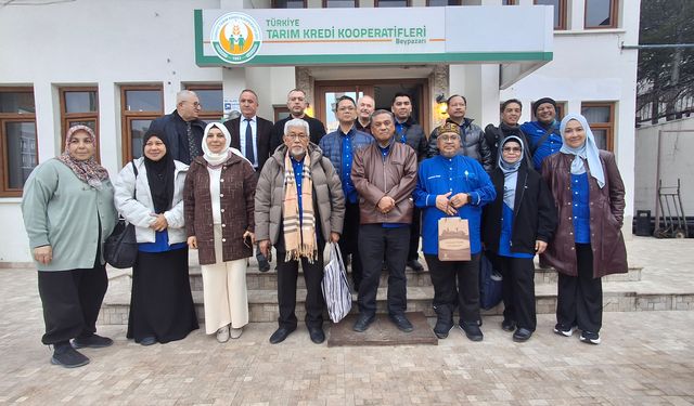 Malezya  heyeti Kooperatifler birliği heyeti Beypazarı’nda