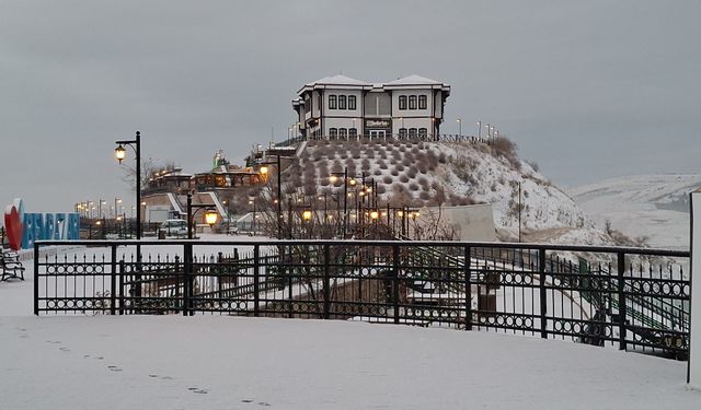 Tarihi İlçe Beypazarı Beyaz gelinliğe büründü