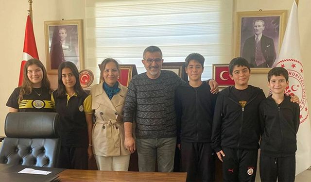 Öğrencilerden Serik Devlet Hastanesi’ne sağlık bağışı