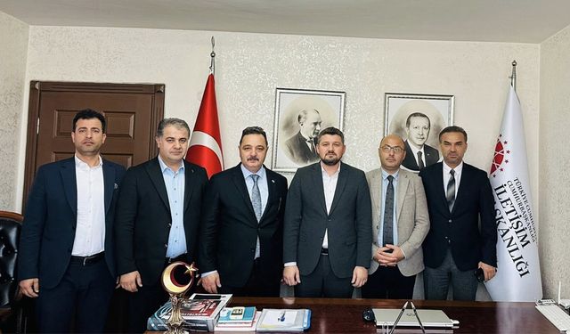 TİMBİR heyeti, Antalya iletişim başkanlığı’nı ziyaret etti
